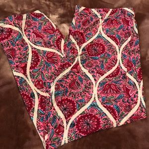 Capri Leggings, Ladies 10-22, EUC